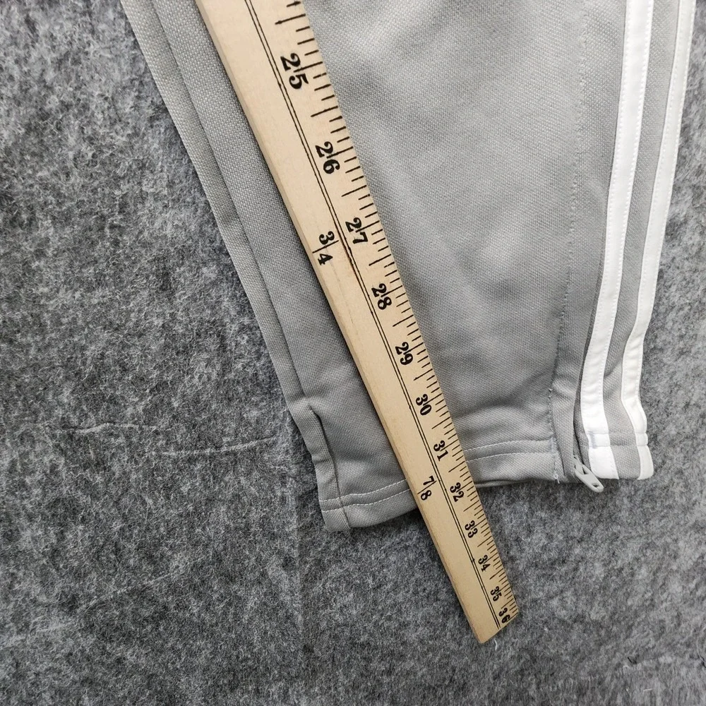 Adidas Tiro 24 Training Pants Mens 2XLT‎ Gray White 3 Stripe Tapered Joggers NEW
